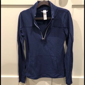 Ivivva navy half zip